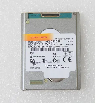 

NEW SATA LIF 200GB MK2039GSL FOR Handycam HDR-XR160E XR260E For 2Gen A1304 Replace MK1639GSL HS12UHE