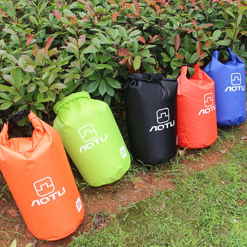 20L profesional IPX6 natación impermeable Trekking bolsa inflable Snorkeling Rafting Drifting buceo bolsa seca Portable saco de cosas