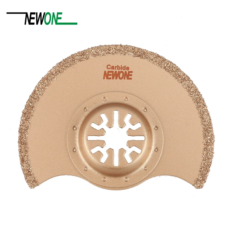 NEWONE 88mm carbide Oscillating Tool saw blade fit for most brands of multifunction power tool as Fein, Bosch