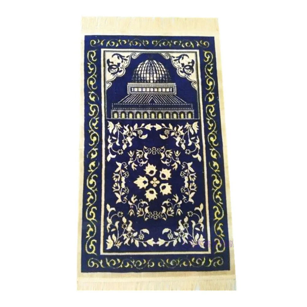 Новое паломническое одеяло Хуэй толстый ковер Исламская мусульманская молитва коврик молельный коврик ковер портативный исламский коврик для молитвы 65 110 см