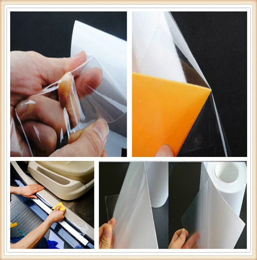 car Sticker Film Vinyl Clear Transparence protrector decal for Ford Transit Ranger Mustang Ka Fusion Focus F-150 | Автомобили и