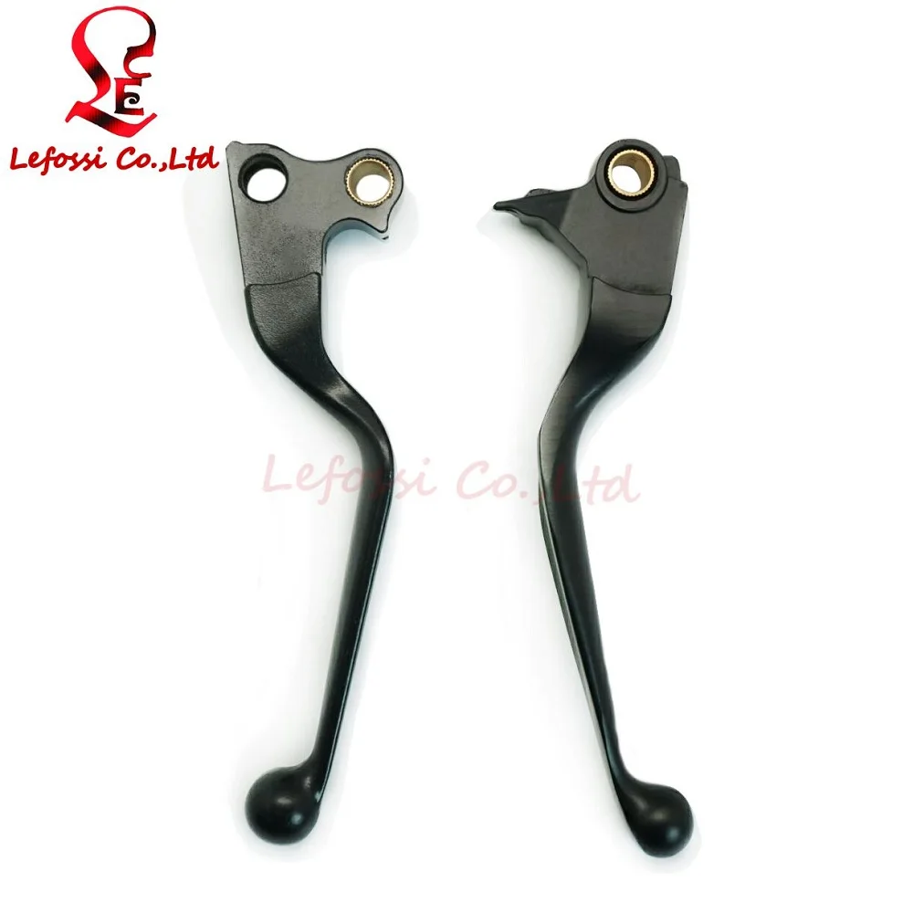 Motorcycle Brake Clutch Hand Levers Set Pair For Harley Dyna Super