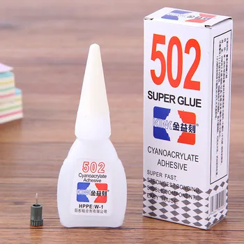 

5 pcs/lot All-purpose adhesive glue wholesale 502 super quick-drying glue special adhesive agent shoes stick free shipping