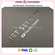 Заказная крышка с отсеками и нижней коробкой с точечным Глянцевым УФ изображение