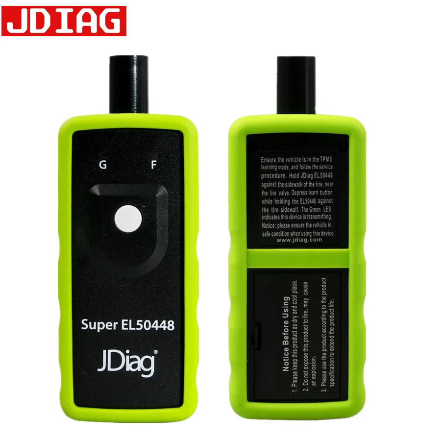 JDiag FasTPMS Super EL50448 для GM и F-ord TPMS переоснастка система мониторинга состояния шин для авто сенсор тренировочный инструмент Авто датчик давления в шинах