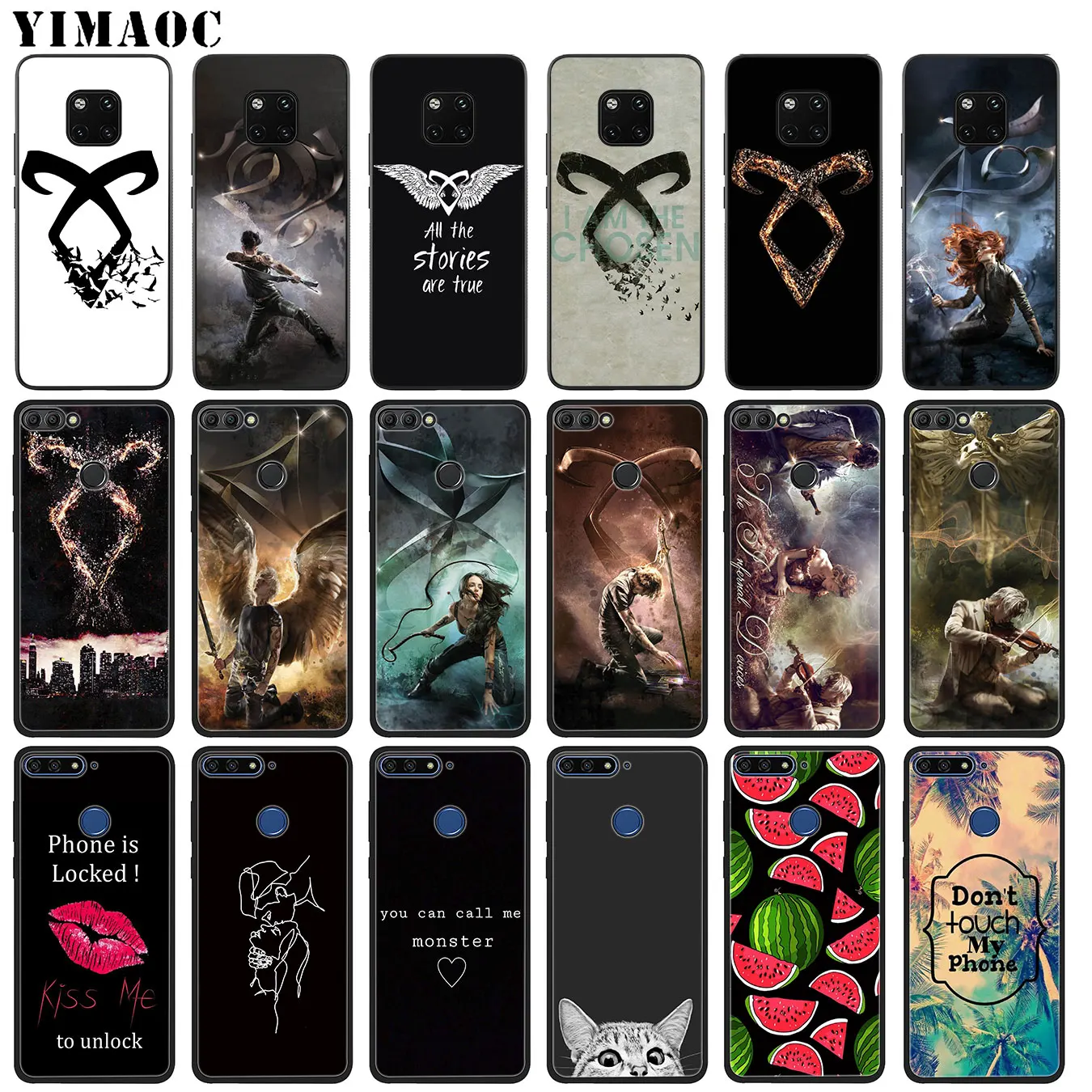 Мягкий силиконовый чехол YIMAOC для телефона Huawei Mate 30 20 10 Pro Lite Nova 5I 5t 5 3i 3 | Мобильные