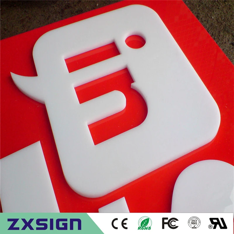 white acrylic letters03