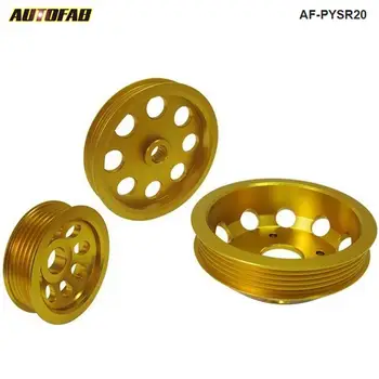 

LIGHT-WEIGHT CRANK PULLEY For Nissan SILVIA S14 S15 SR20 PULLEY AF-PYSR20