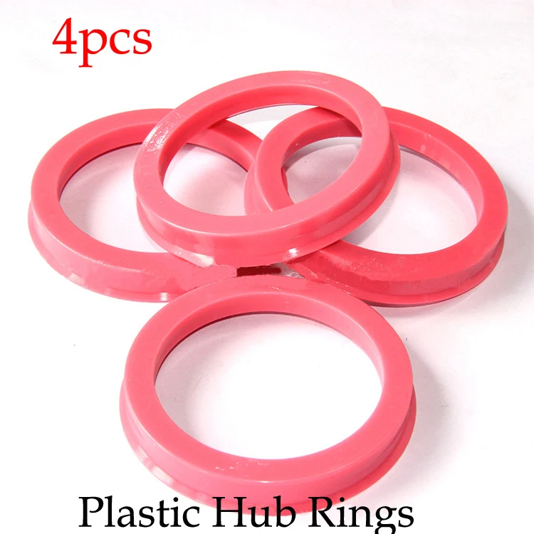 New Plastic Hub Rings for cars wheel spacers center hole ring Can be