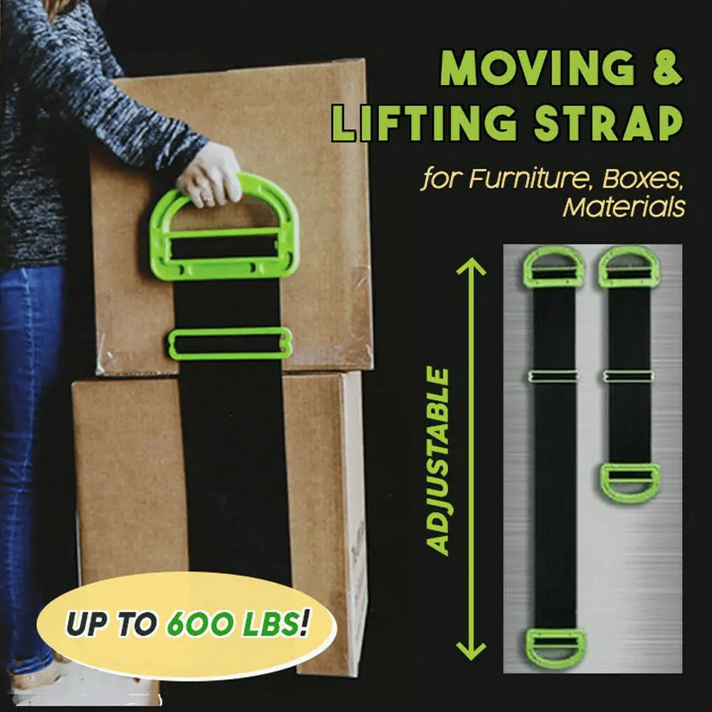 Details about   Clever Carrying Lifting Moving Belt/Rope & Handle for Heavy Object & Furniture 