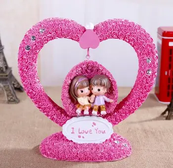 

Creative zakka romantic couples swing small resin crafts wedding gifts wedding gift wedding decoration