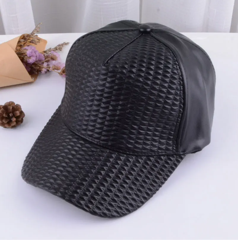  leather mens women baseball cap women men leather red black pink leather cap dad hats for men baseball cap leather woman leather caps men  (2)