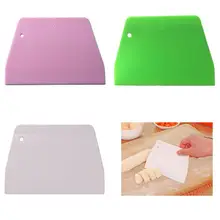 1 шт. Пластиковые Кондитерские резак пирожные с кремом тестомесы скребок для теста Инструменты для выпечки 2O0315