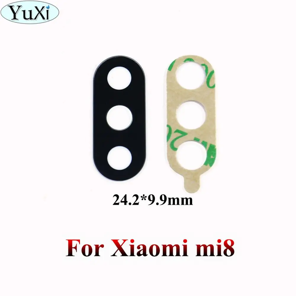 YuXi для Xiaomi mi 5X mi 5X2 2A 3 4 4C 5 6 8 8se 8 lite 8 lite 5S Plus 6X 5X mi note mi x Max задняя камера стеклянная крышка объектива