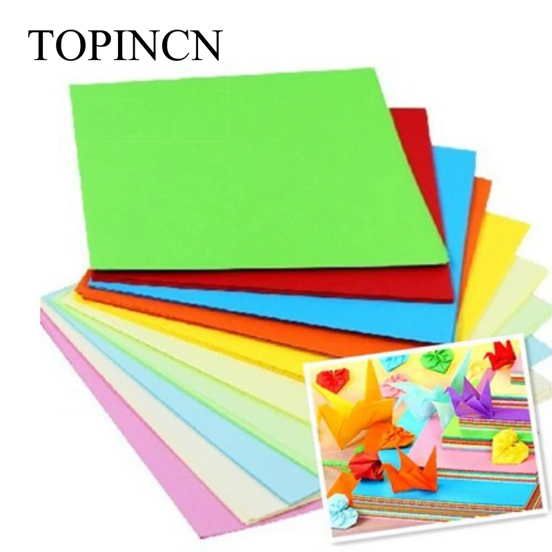 Craft Square Folding Paper Handmade 520 pc ColouredDouble Sided Origami