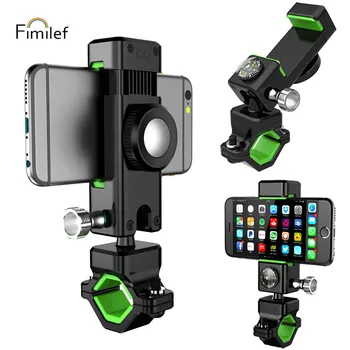 Fimilef Universal Bike Motorcycle Phone Mount 360 Degree Rotation Handlebar Mount Phone Holder for iPhone X 8 7 Plus, Galaxy S9
Fimilef Universal Bike Motorcycle Phone Mount 360 Degree Rotation Handlebar Mount Phone Holder for iPhone X 8 7 Plus, Galaxy S9