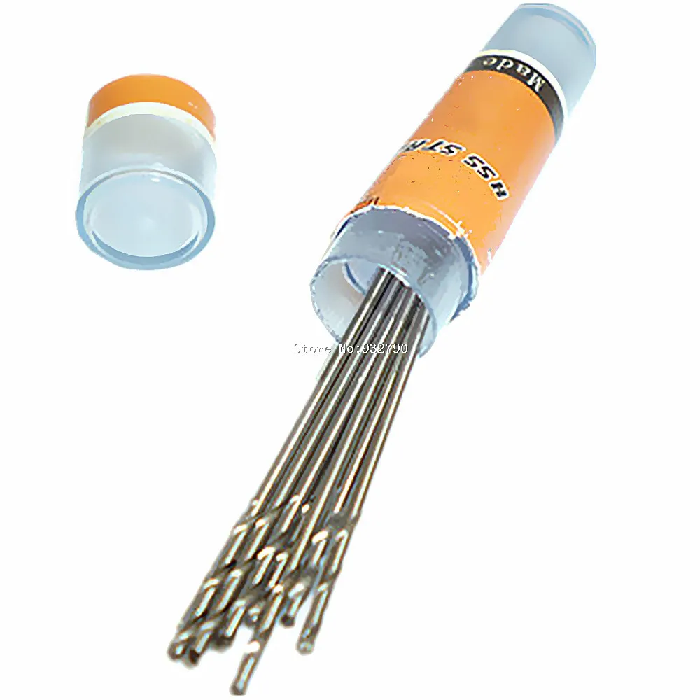 Precision straight shank drill bits