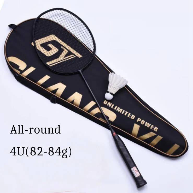 1 unid zarsia 4u 82G negro Bádminton raqueta, ataque/velocidad/control/todo Bádminton raqueta calidad de carbono 1 unid zarsia 4u 82G negro Bádminton raqueta, ataque/velocidad/control/todo Bádminton raqueta calidad de carbono