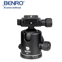 BENRO Serie B Pelota Profesional Cabezas de Doble Acción Joby B2 B-2 De Aluminio Más Ligero Peso Rotula Para Trípode de Cámara