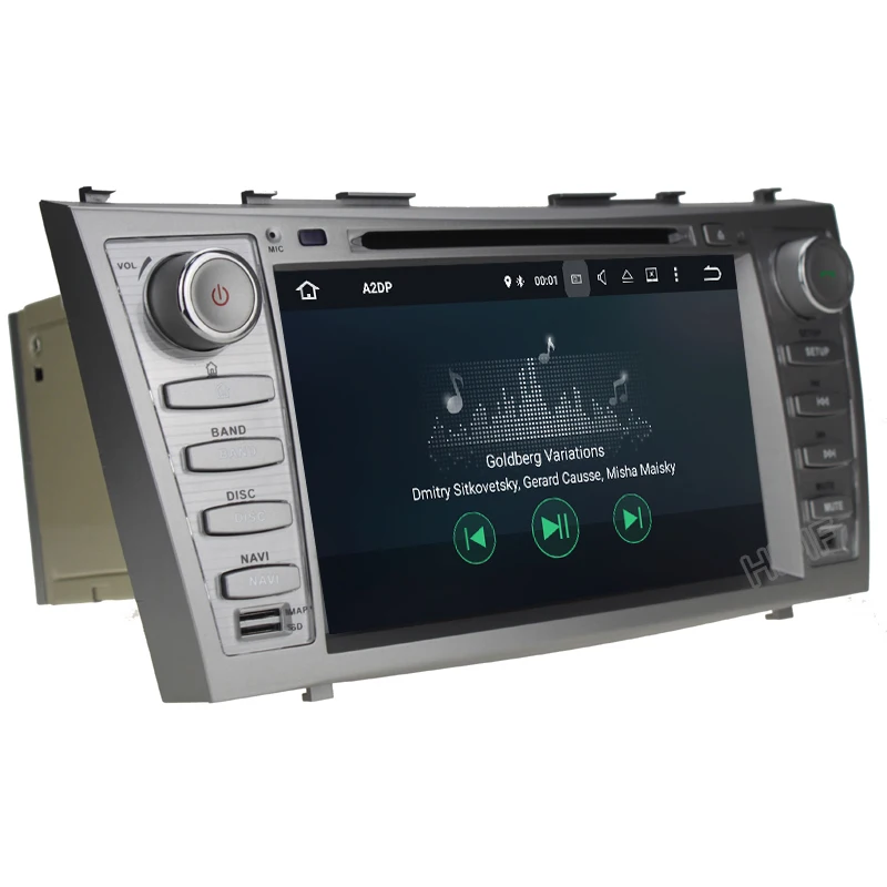 Best IPS 6 Core 4G+64G RAM Android 9.0 Car DVD GPS Navigation Multimedia Player Car Stereo for Toyota CAMRY 2006-2011 Radio Headunit 3