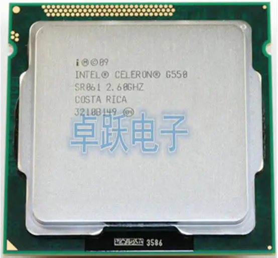 lntel G550 Desktop CPU 2.6GHz L3 2MB/5.0GT/s processor LGA 1155 1155pin (working 100% Free Shipping) | Компьютеры и офис