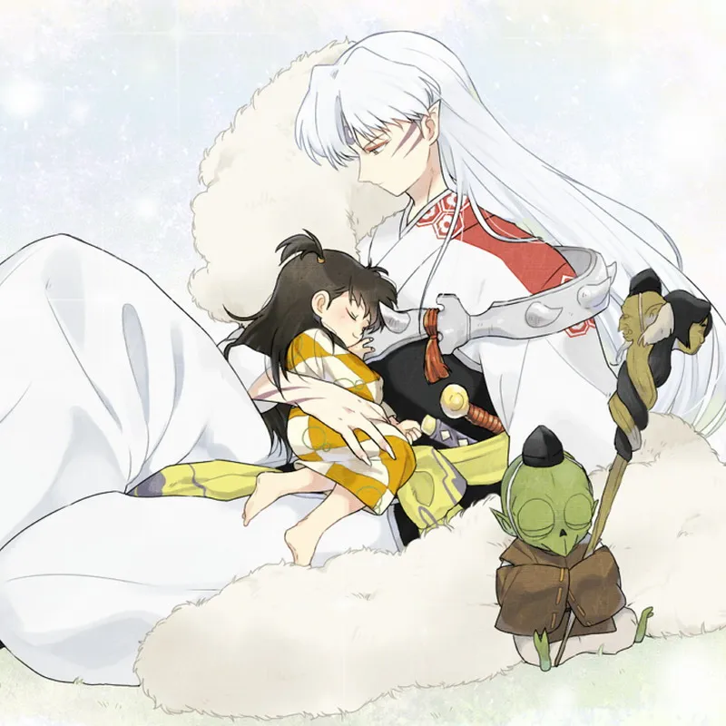 Окт. Домашний текстиль подарок Инуяша аниме Sesshomaru& Рин одностороннее Двусторонняя мини-квадратный Подушки Детские Лидер продаж#41360