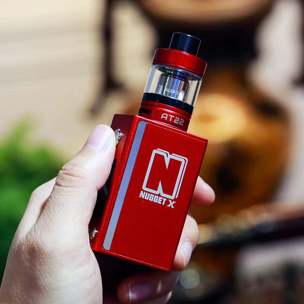 

Original 50W Artery Nugget X Vape Kit AT22 TC Kit 2000mAh Battery with 2ml AT22 Sub-ohm Tank Large Clouds E-Cigarette Vape Kit