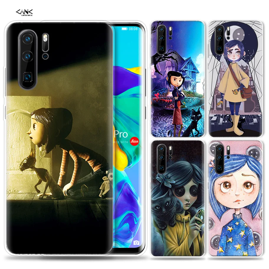

Case for Huawei P30 P20 P10 P9 Mate 10 20 Lite Pro Mobile Cell Phone Bag P Smart Z 2019 Plus Coraline P8 P30Pro P20lite P10Lite
