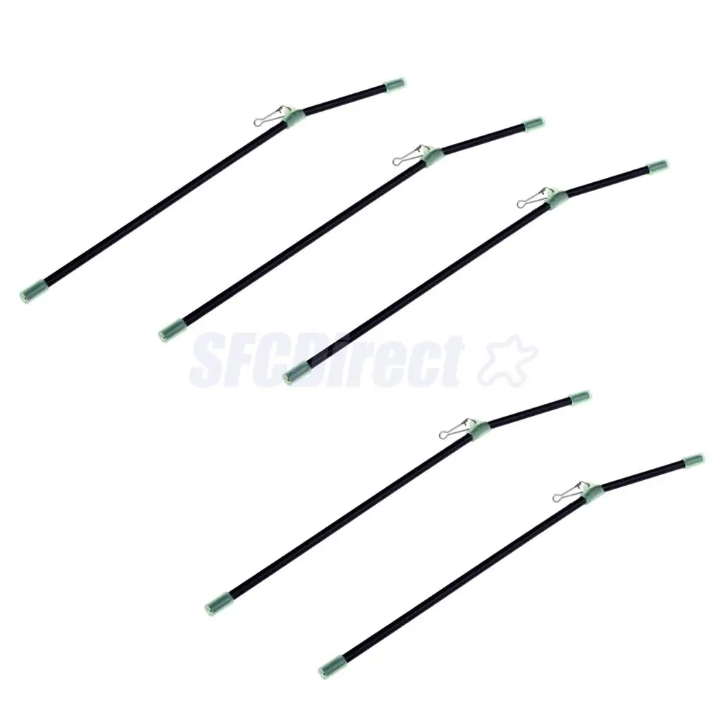 5Pcs Anti   Booms with Strong Snap, Luminous Fishing Rig Bent Booms - Sea Fishing, Coarse Fishing