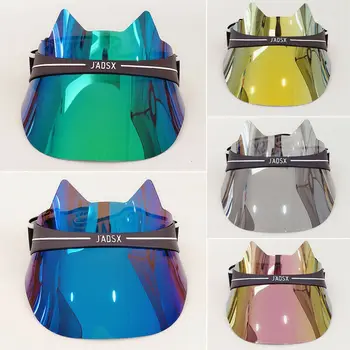 

New Visor Sun Hat Golf Tennis Beach Unisex Cap Summer UV Protection Transparent Party Hats