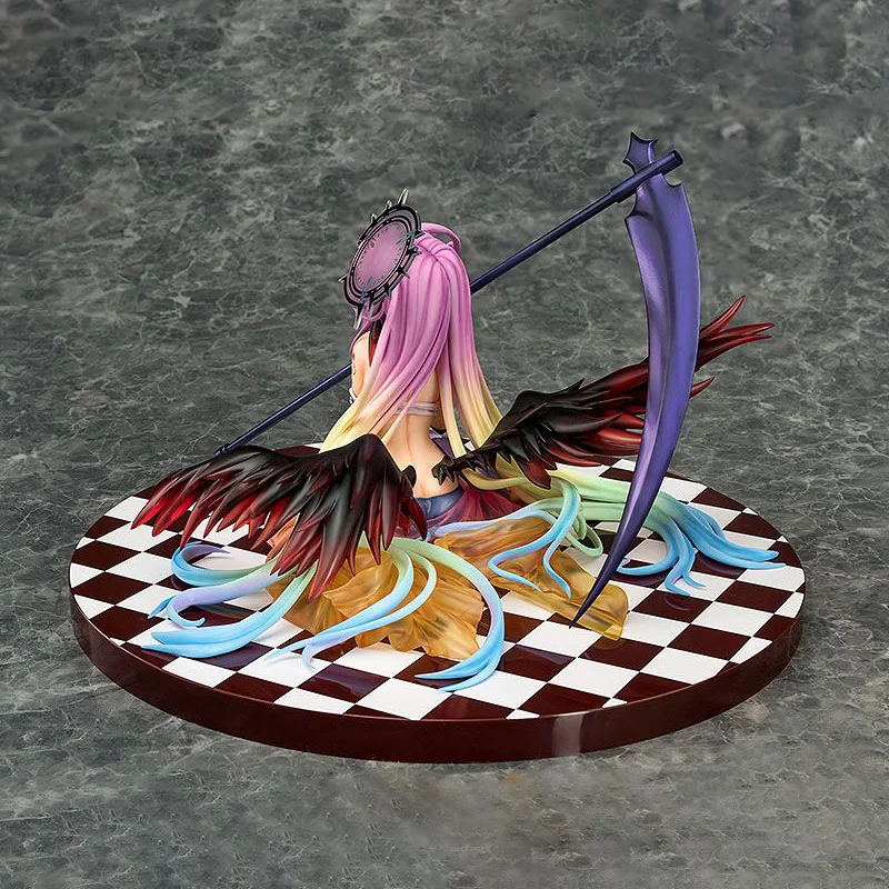 Новый аниме NO GAME LIFE Jibril Великая война Ver. Экшн фигурки из ПВХ 15 см японские модели