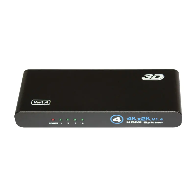 HD HDMI сплиттер переключатель 1X4 H1S4 поддержка 1080P 3D 4K * 2K распределитель коробка