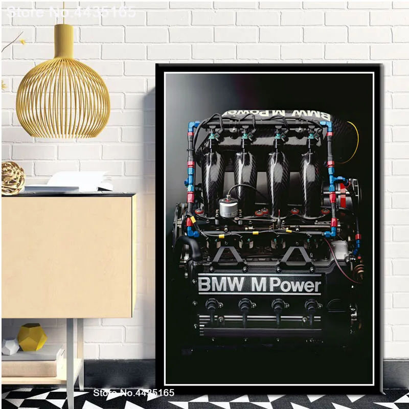 Постеры и принты BMW E30 серия супер гоночный автомобиль плакат настенный арт Картина Холст Живопись Художественная печать для современной комнаты домашний декор