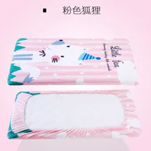 Детская дышащая мягкая стандартная обувь для малышей Mattres простыни покрывала 65x120 см хлопок вязать домашний текстиль простыни покрывала