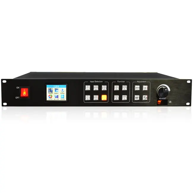 

KYSATR KS600 LED video processor scaler 1920*1200 Resolution Support 2 sending cards DVI VGA HDMI