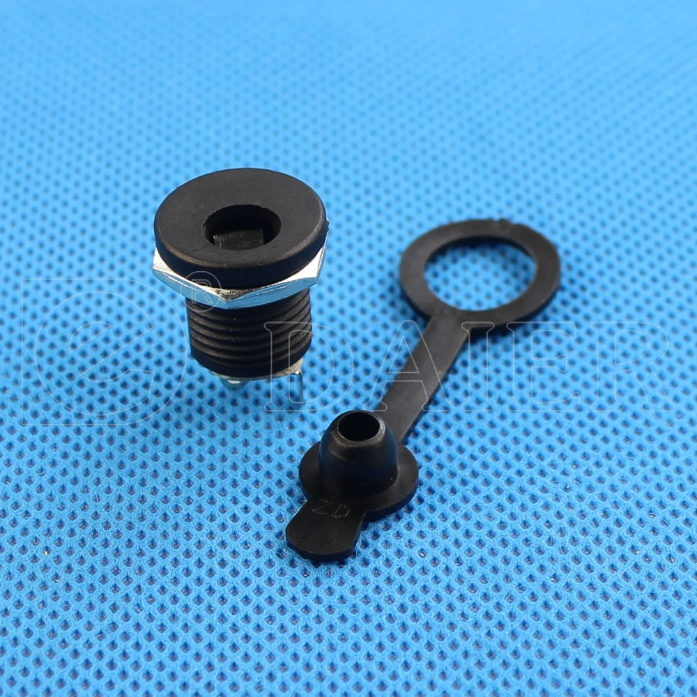 100PCS DC-022 2.1mm 여성 DC 잭 오디오 전원 잭 플러그 커넥터 3 핀