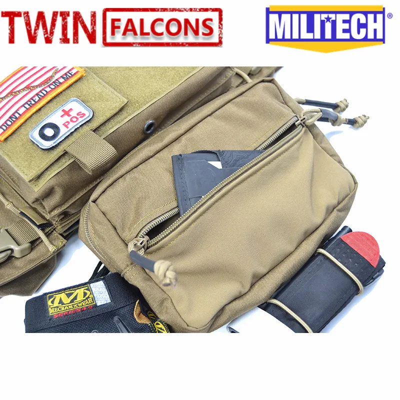 MILITECH Twinfalcons 500D Подлинная Cordura Mil Spec Военная MK3 нагрудная пластина для снаряжения боевой тактический жилет армейский Spiritus Rig