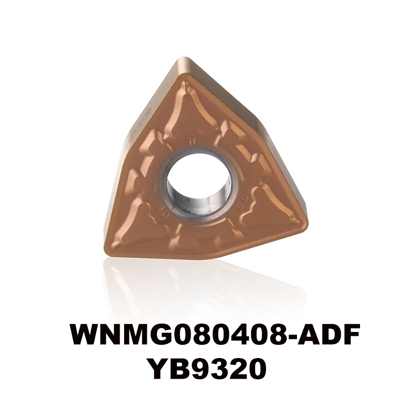 

WNMG080408-ADF YB9320 for stainless steel P type material carbide turning inserts cnc plate WNMG080408 WNMG 080408 WNMG432