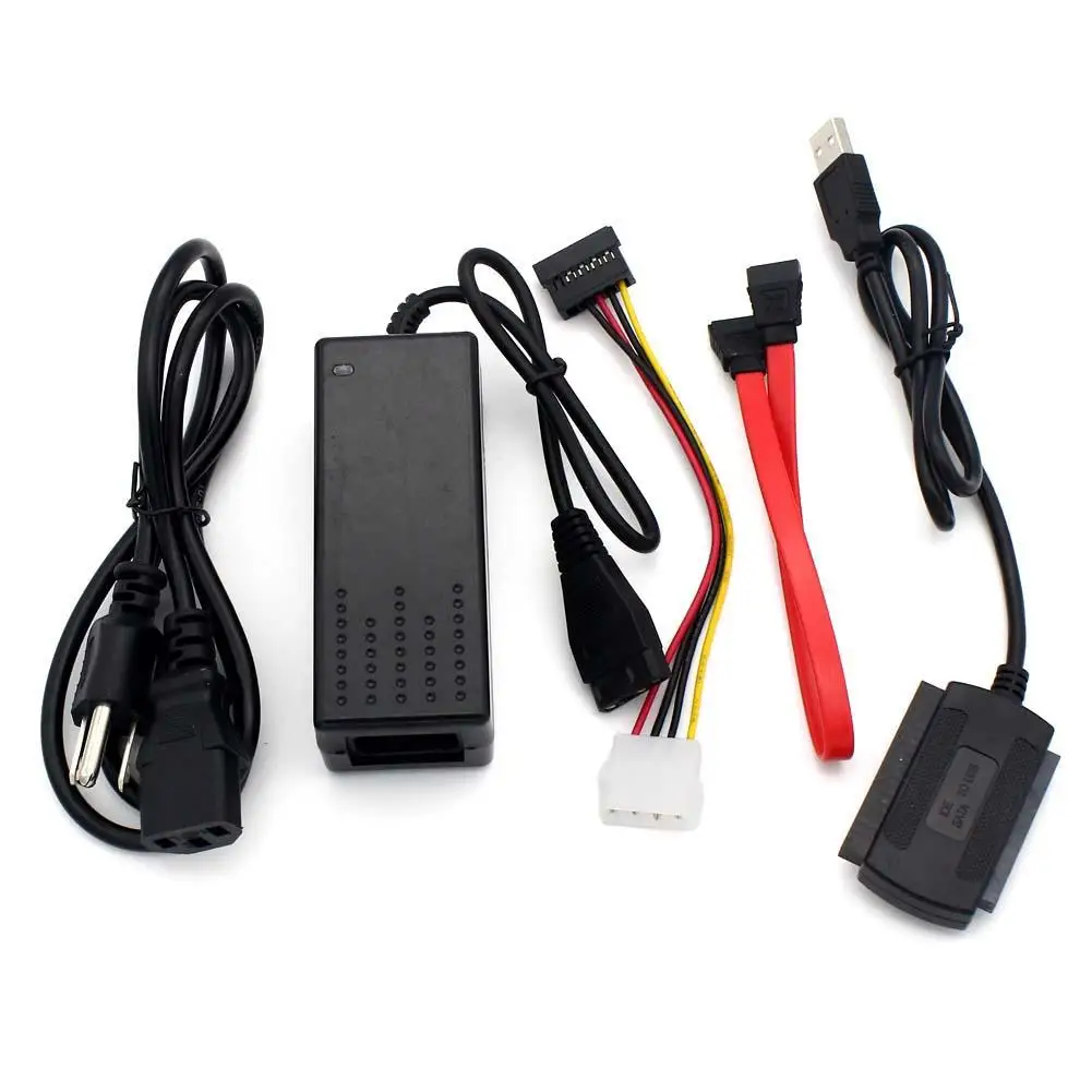 

IDE SATA to USB 2.0 Adapter Converter Cable for 2.5 3.5 Inch Hard Drive HDD