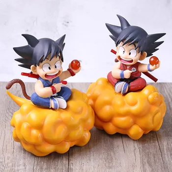 

Dragon Ball Z Anime Child Gokou Kid Son Goku on Somersault Cloud GK PVC Action Figure Model Doll Toys Gift