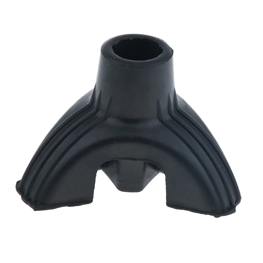 Tripod Anti Slip Rubber Replacement Tip For Cane Walking Stick Crutches 19mm