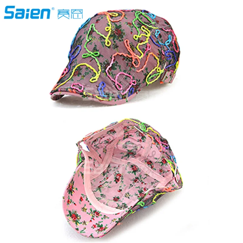 Women's Woolen Tweed Adjustable Plaid Ivy Newsboy Cabbie Gatsby Golf Beret Flat Hat Cap