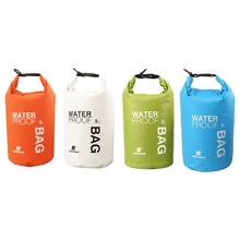 4 цвета 5L открытый плавательный водонепроницаемый мешок кемпинг рафтинг хранения сухой мешок с регулируемым ремешком крюк