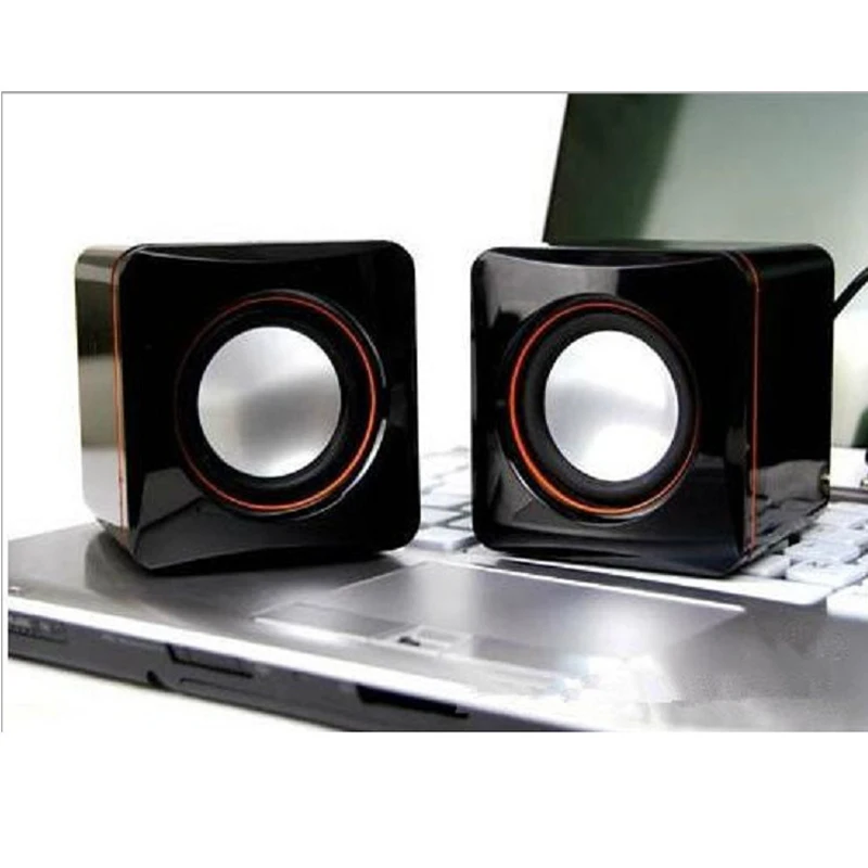 1 Para Mode USB 5 V Computer-lautsprecher Subwoofer 2,5 Watt + 2,5 Watt Ohm MP3 MP4 Digitalen Produkte Schwarz I schlüssel Kaufen