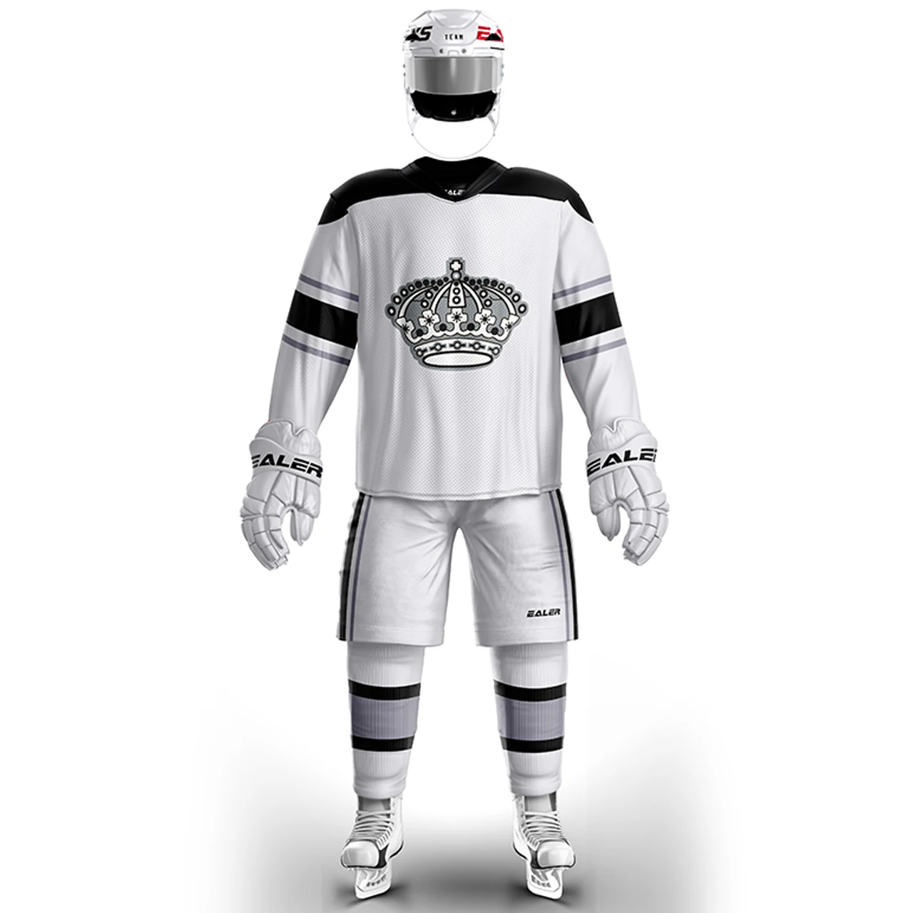 

Han Duck ice hockey jerseys free shipping Los Angeles Training suit With Printing kings Logo in stock customized E063