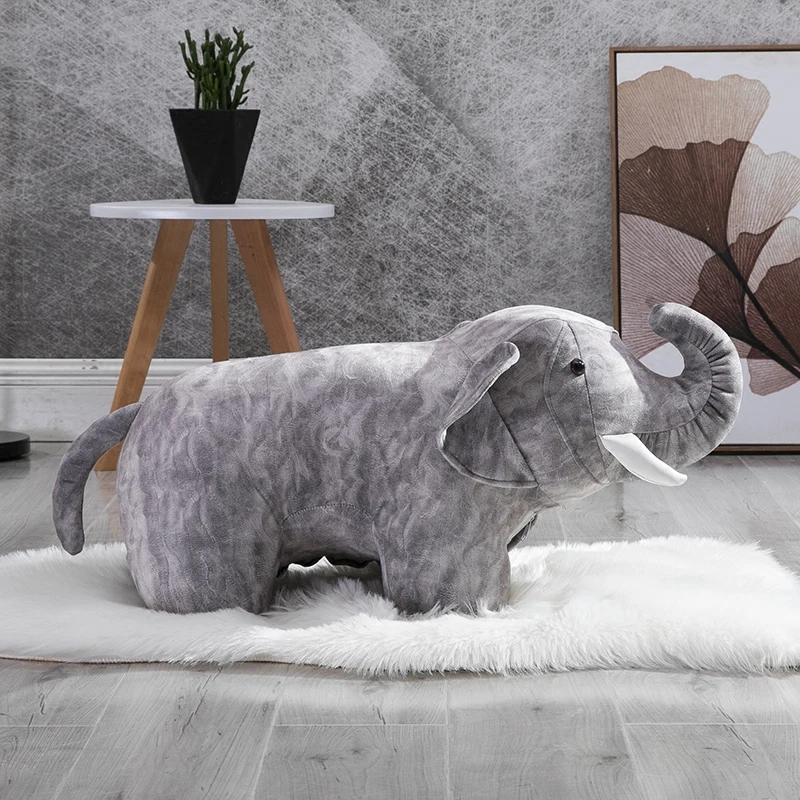Творческий Слон-стул скамья менять обувь стул дизайнерская мебель диван стул творческий животных ног индивидуальный стул