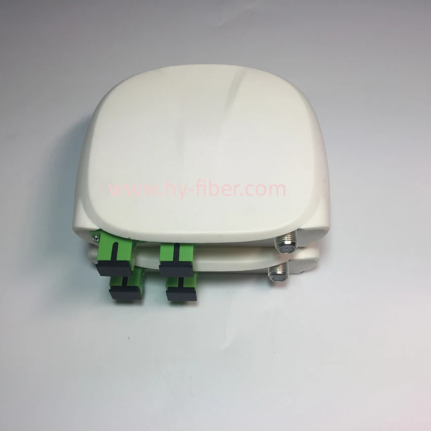 Оптический приемник FTTH с WDM CATV оптический узел один радиочастотный порт SC/APC HY 21