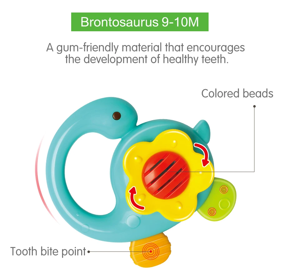 HOLA 1109 детские погремушки игрушки Новорожденные колокольчики детские игрушки 0-12 месяцев прорезывание зубов безопасное развитие ребенка раннее образование