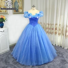 cinderella blue homecoming dress