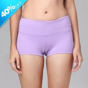 women in lycra shorts